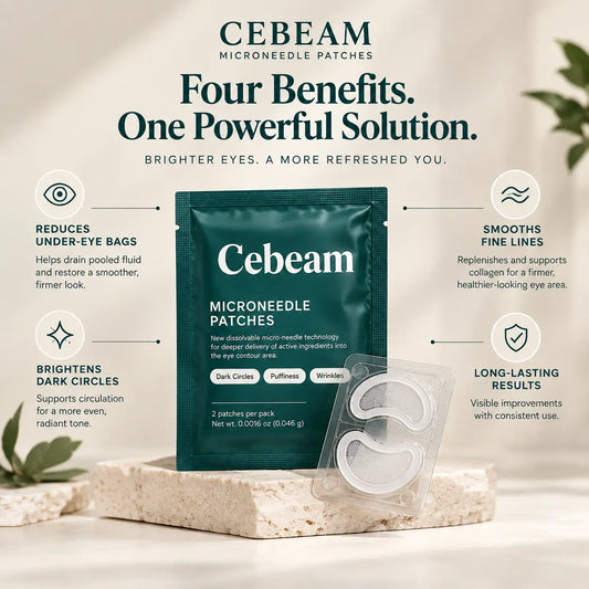 CEBEAM™ Microneedle Under-Eye Patches